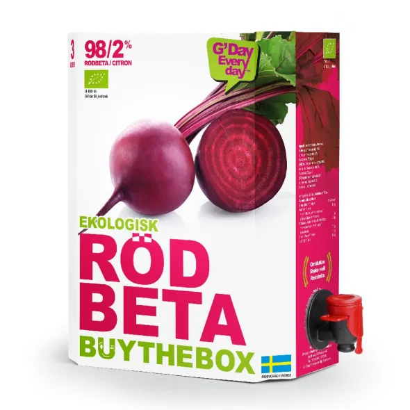 Rödbeta BiB 3 liter