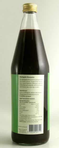 Röd Druvjuice 75cl