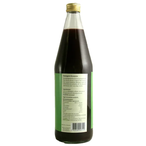 Röd Druvjuice 75cl