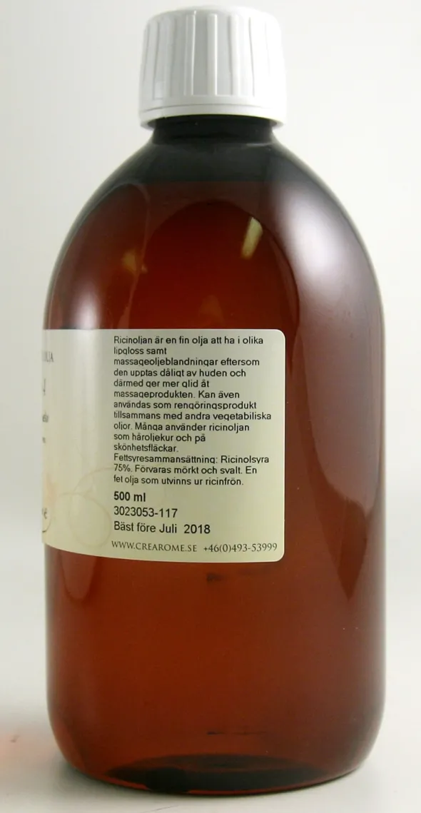 Ricinolja ekologisk 500ml