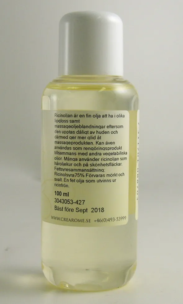 Ricinolja ekologisk 100ml