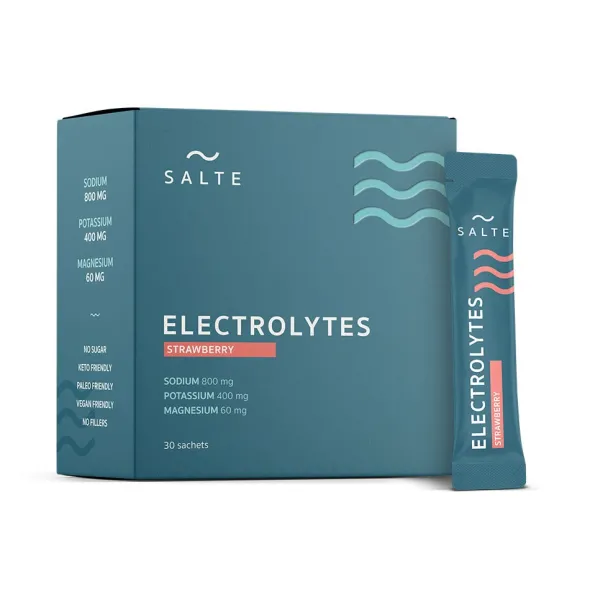 Salte Elektrolyter Jordgubb 30-pack