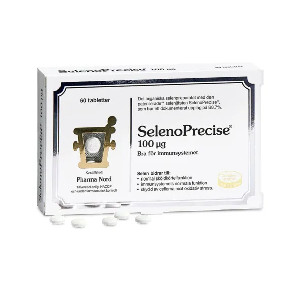 SelenoPrecise 100 µg 60 tabletter