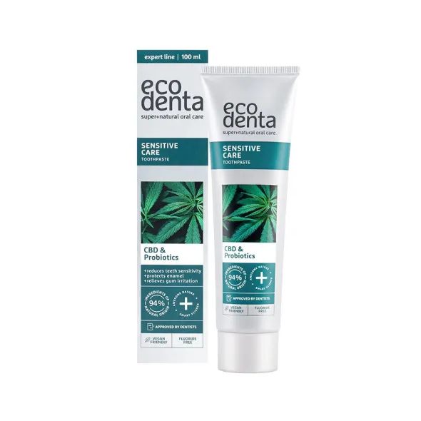 Sensitive Toothpaste With Cbd And Probiotics 100ml