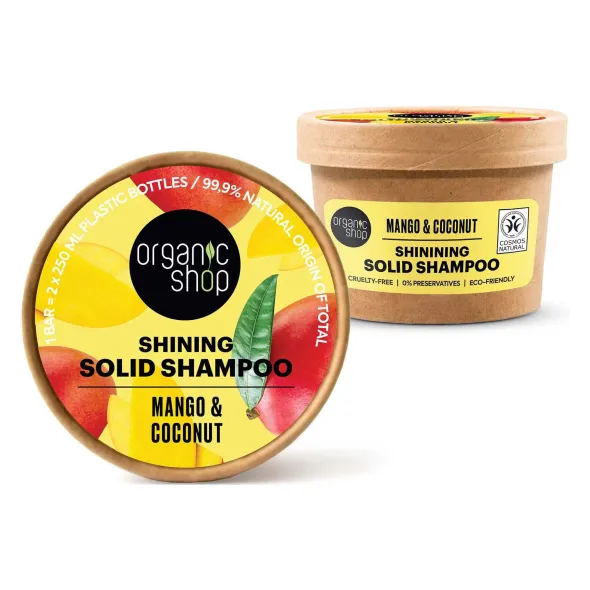 Shining solid Shampoo Mango & Coconut 60g