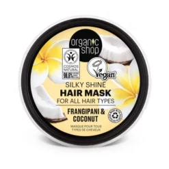 Silky Shine Mask For All Hair Types Frangipani and Coconut 250ml