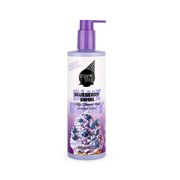 Silky Shower Gel Bluberry Swirl Blissful Treat 400ml
