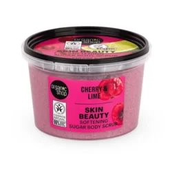Skin Beauty softening sugar body scrub Cherry & Lime 250ml