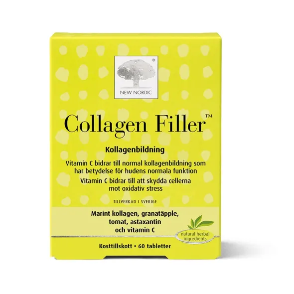 Skin Care Collagen Filler 60 tabletter