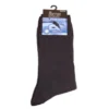 Sockor lös resår svart 3-pack stl 37-39