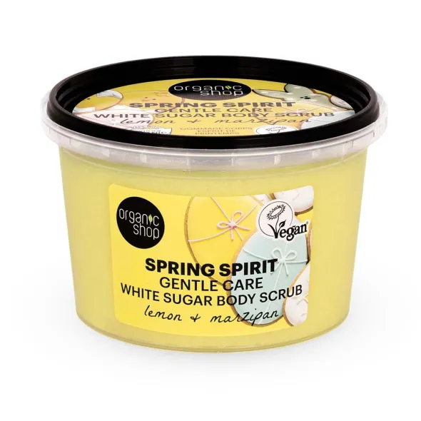Spirit gentle care white sugar body scrub 250ml