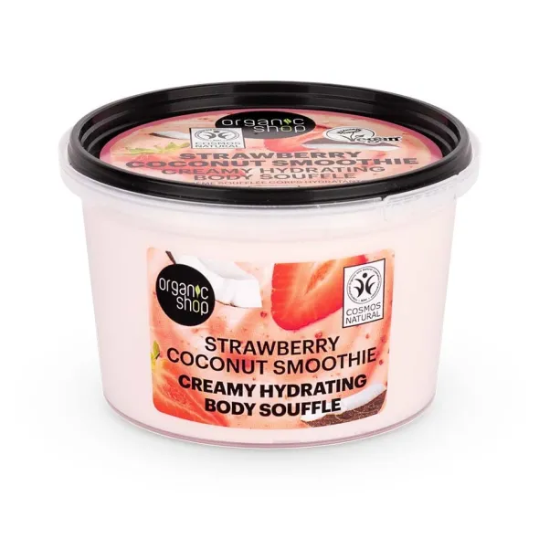 Strawberry Coconut Smoothie Creamy Hydrating Body Souffle 250ml