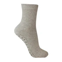 Strumpa med halkskydd, grå, 37/39