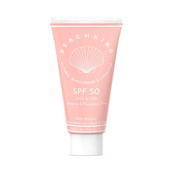 Sunscreen sensitive fragrance free SPF50 50ml