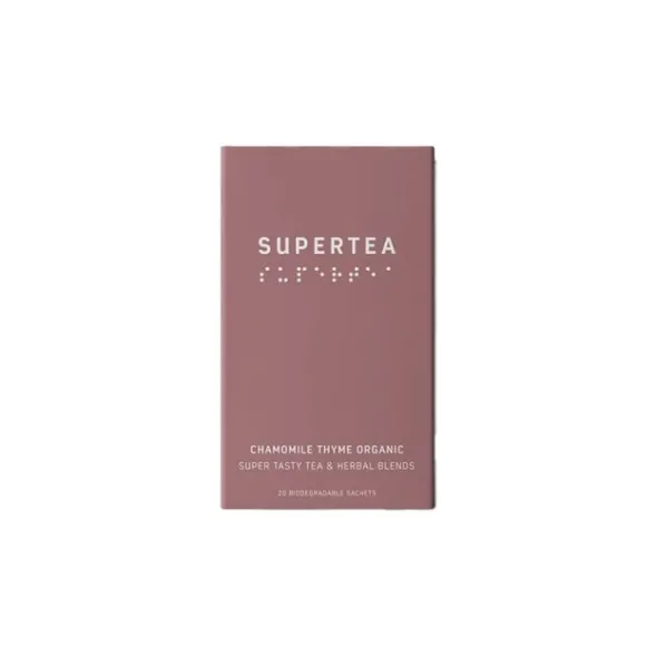Supertea Chamomile Thyme Organic 20 påsar