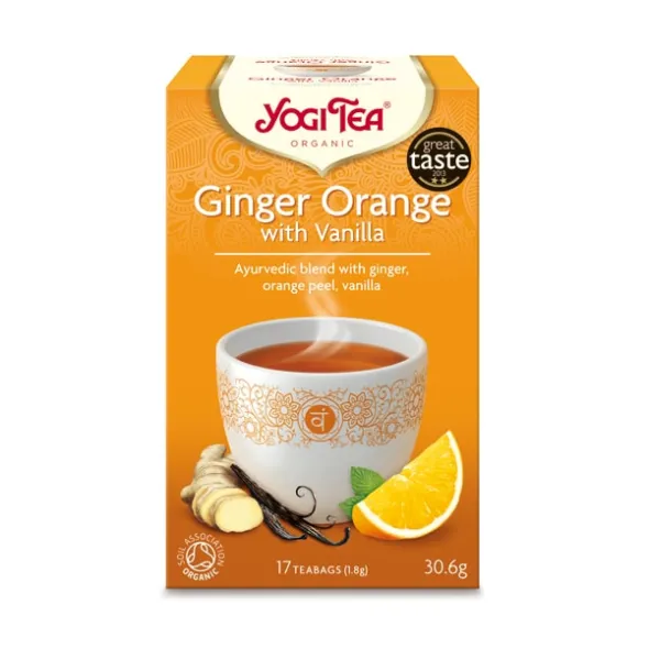 Te Ginger Orange with Vanilla 17 påsar