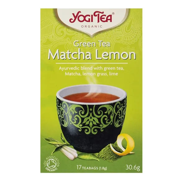 Te Green Matcha Lemon 17 påsar