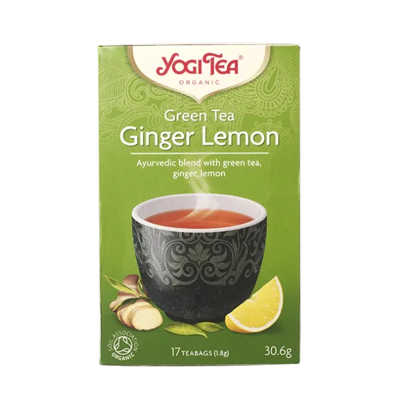 Te Green Tea Ginger Lemon 17 påsar