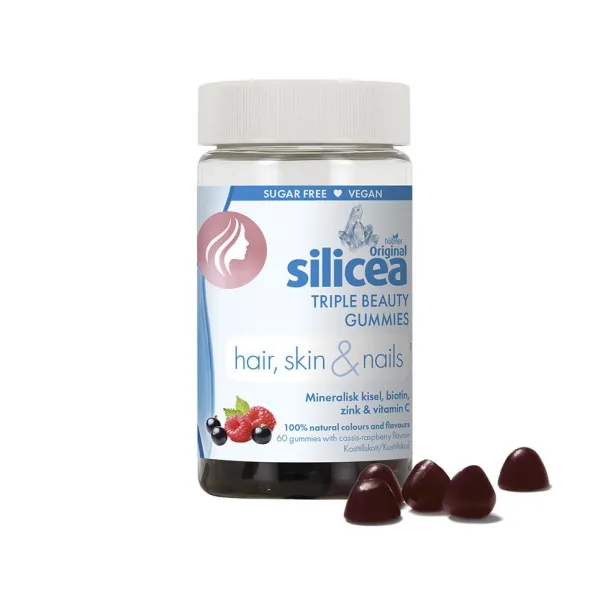 Triple Beauty Gummies Hair skin and nails 60st