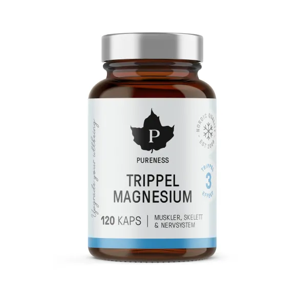 Trippel Magnesium 120 kapslar