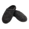 Ulle Mohair Ulltofflor Dark Grey 48