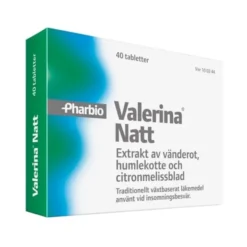 Valerina Natt 40 tabletter