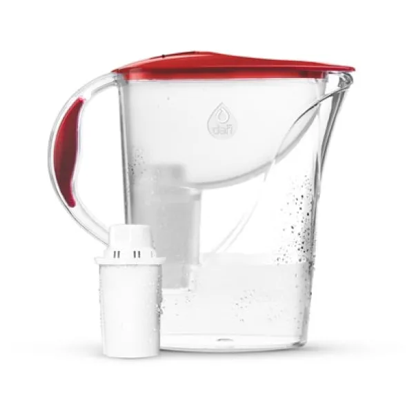 Vattenfilter kanna 2,4 L Klarröd