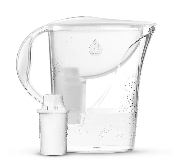 Vattenfilter kanna 2,4 L Vit