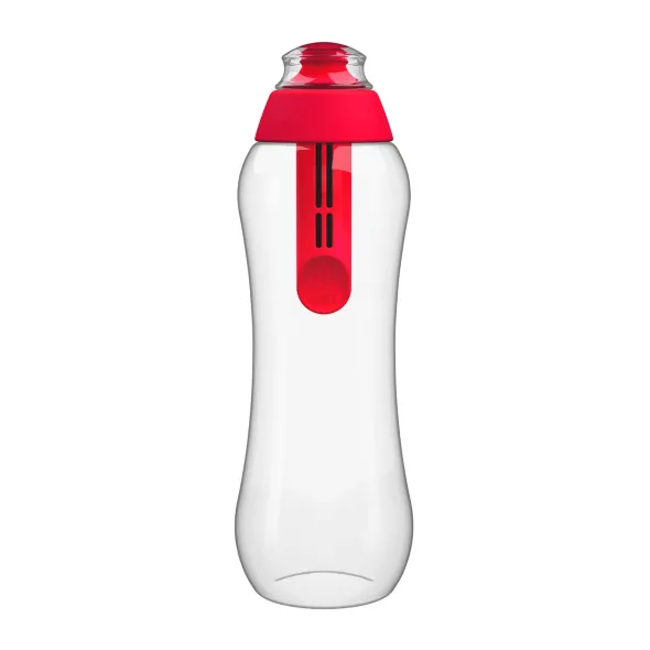Vattenfilter Sportflaska Röd 500 ml