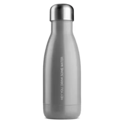 Vattenflaska Mini Matt Grå 280ml
