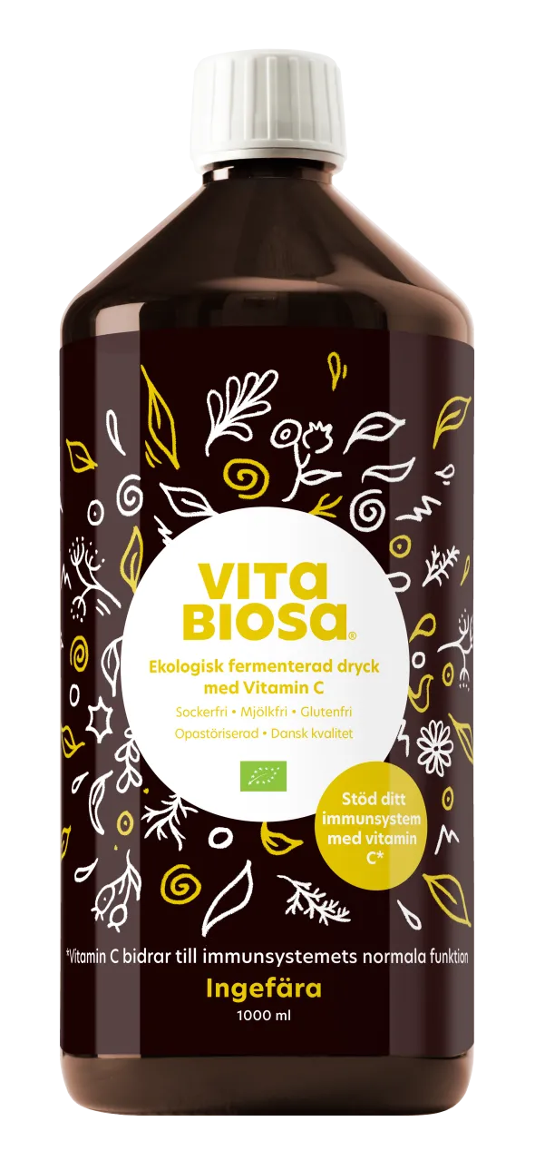 Vita Biosa Ingefära 1 liter