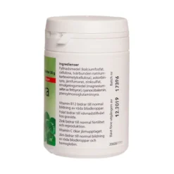 Vitamin B12 med folsyra 60 tabletter