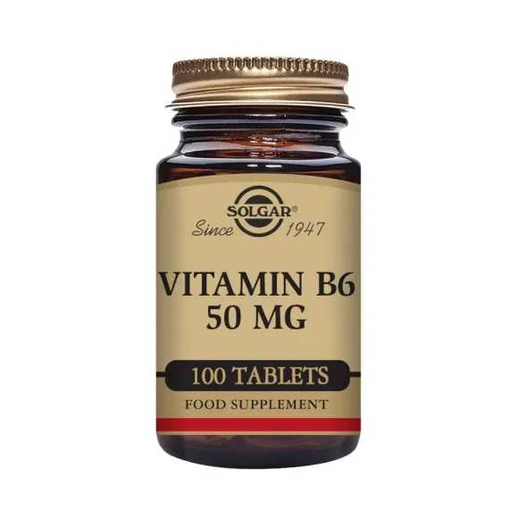 Vitamin B6 50 mg 100 tabletter