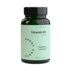 Vitamin B3 Niacin 500mg 60 tabletter