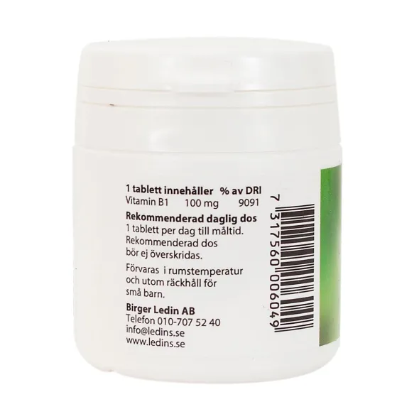 Vitamin B1 50 tabletter