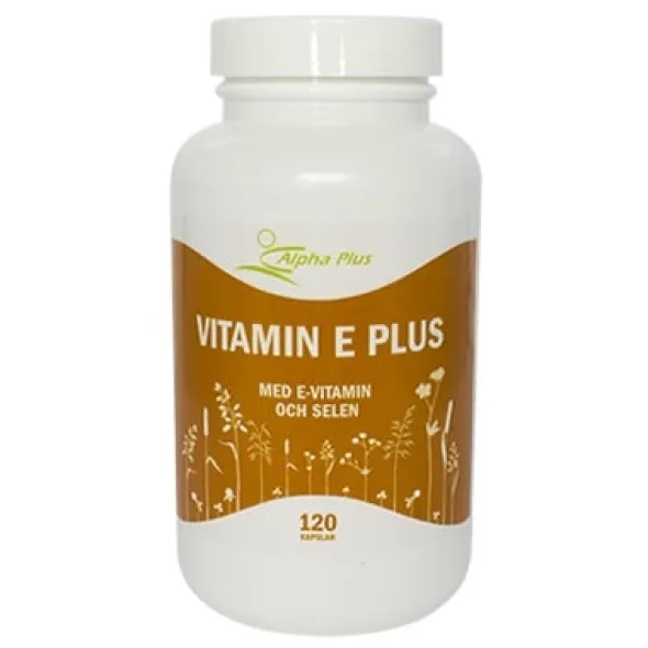 Vitamin E Plus 120 kapslar