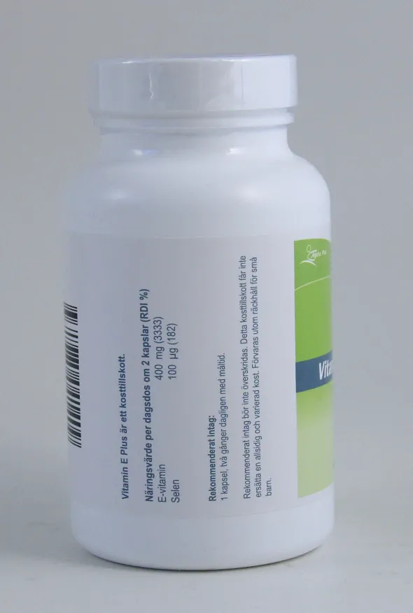 Vitamin E Plus 120 kapslar