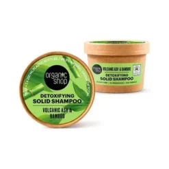 Volumizing solid Shampoo Volcanic ash & Bamboo 60g