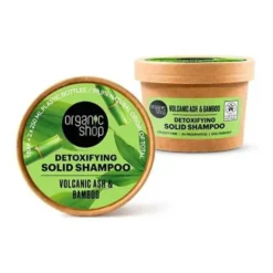 Volumizing solid Shampoo Volcanic ash & Bamboo 60g