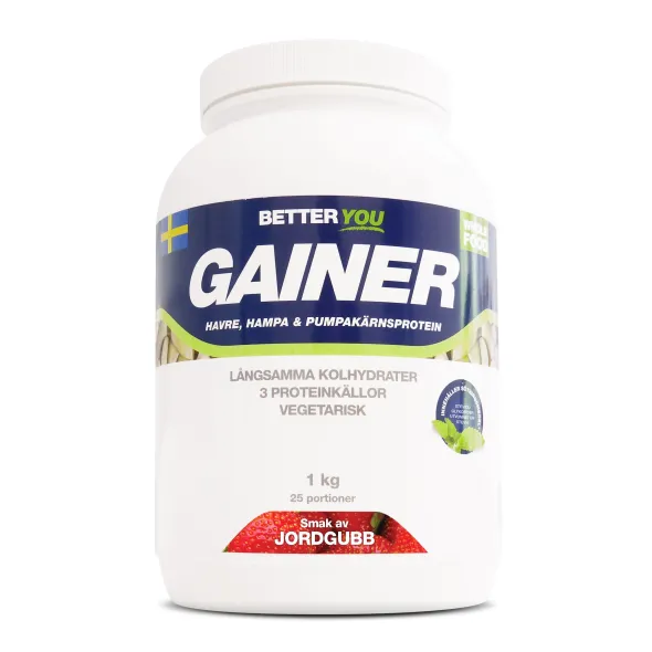 Whole Food Gainer Jordgubb 1kg