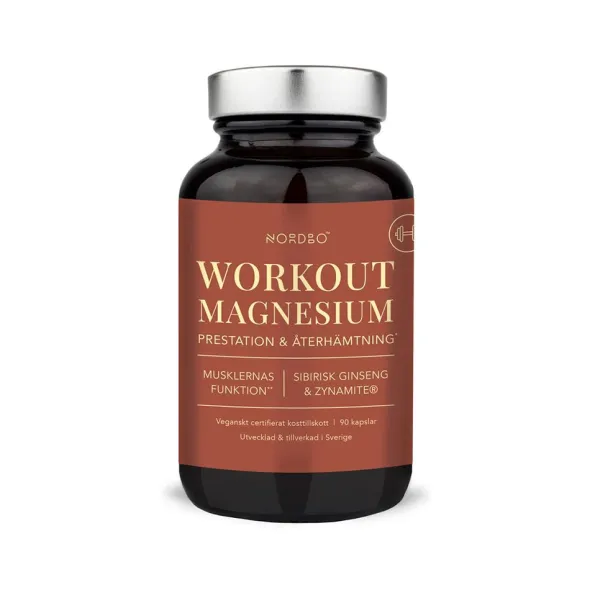 WorkOut Magnesium 90 kapslar