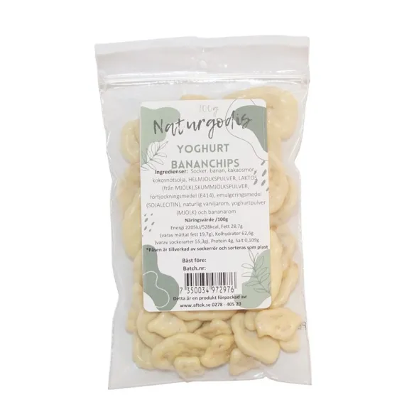Yoghurt Bananchips 100g