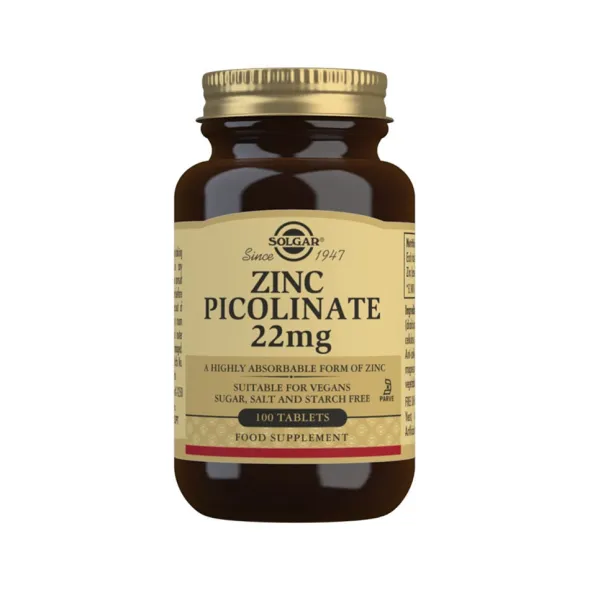 Zink Picolinate 22 mg 100 tabetter